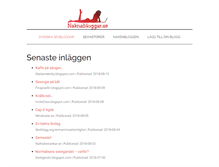 Tablet Screenshot of naknabloggar.se